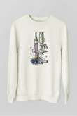 Mikrobiyolog Beyaz Unisex Sweatshirt