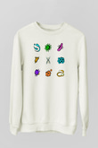 Mikrobiyolog Beyaz Unisex Sweatshirt