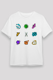 Mikrobiyolog Beyaz Unisex Tişört T-Shirt - TişörtFabrikası