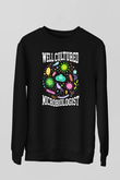 Mikrobiyolog Siyah Unisex Sweatshirt