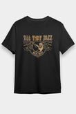 Miles Davis Baskılı Unisex Siyah Tişört - Tshirt