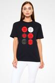 Miles Davis Baskılı Unisex Siyah Tişört - Tshirt