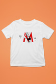 Miley Cyrus Baskılı Beyaz Unisex Beyaz Çocuk Tişört - Tshirt