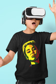 Miley Cyrus Baskılı Unisex Siyah Çocuk Tişört - Tshirt