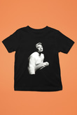 Miley Cyrus Baskılı Unisex Siyah Çocuk Tişört - Tshirt