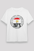 Mısır Beyaz Unisex Tişört T-Shirt - TişörtFabrikası