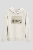 Mısır Harabeleri Beyaz Unisex Hoodie