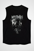 Miss May I Siyah Unisex Kolsuz Tişört