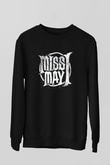 Miss May I Siyah Unisex Sweatshirt