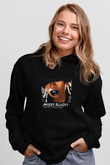 Missy Elliott Baskılı Unisex Siyah Hoodie