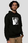 Missy Elliott Baskılı Unisex Siyah Hoodie