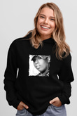 Missy Elliott Baskılı Unisex Siyah Hoodie