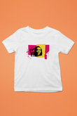 Mitski Baskılı Beyaz Unisex Beyaz Çocuk Tişört - Tshirt