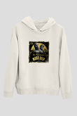 Mobb Deep Baskılı Unisex Beyaz Kapüşonlu Sweatshirt