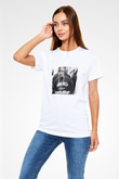 Mobb Deep Baskılı Unisex Beyaz Tişört