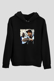 Mobb Deep Baskılı Unisex Siyah Hoodie