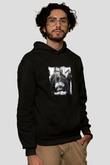 Mobb Deep Baskılı Unisex Siyah Hoodie