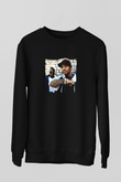 Mobb Deep Baskılı Unisex Siyah Sweatshirt