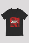 Mobb Deep Siyah Unisex V Yaka Tişört T-Shirt
