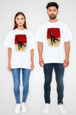 Modern Dans Beyaz Unisex Tişört T-Shirt - TişörtFabrikası