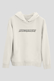 Monster Magnet Beyaz Unisex Kapşonlu Sweatshirt