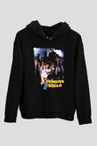 Monster Squad Siyah Unisex Hoodie