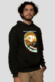Mont Blanc Siyah Unisex Hoodie