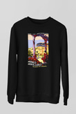 Monte Carlo Siyah Unisex Sweatshirt