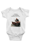 Monty Python's Flying Circus Baskılı Beyaz Unisex Bebek Body - Zıbın