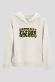 Monty Python's Flying Circus Beyaz Unisex Kapşonlu Sweatshirt