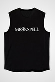 Moonspell Baskılı Unisex Siyah Kolsuz Tişört - Tshirt