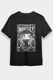 Morissey Baskılı Unisex Siyah Tişört
