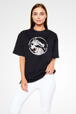 Mortal Kombat Siyah Unisex Oversize Tişört T-Shirt