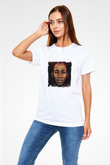 Mos Def Baskılı Unisex Beyaz Tişört