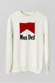 Mos Def Beyaz Unisex Sweatshirt