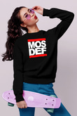 Mos Def Siyah Unisex Sweatshirt