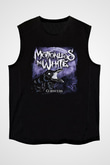 Motionless in White Baskılı Unisex Siyah Kolsuz Tişört - Tshirt
