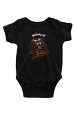 Motörhead Baskılı Siyah Bebek Body - Zıbın