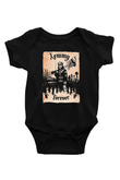 Motörhead Forever Baskılı Siyah Bebek Body - Zıbın