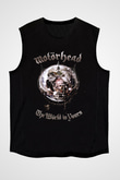 Motörhead The Wörld Is Yours Siyah Unisex Kolsuz Tişört