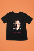 Mr. Robot Baskılı Siyah Unisex Çocuk Tişört