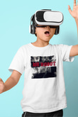 Mr. Robot Beyaz Unisex Çocuk Tişört