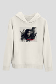 Mr. Robot Beyaz Unisex Hoodie