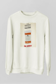 Mr. Robot Beyaz Unisex Sweatshirt