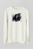 Mr. Robot Beyaz Unisex Sweatshirt
