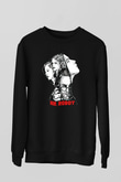 Mr. Robot Siyah Unisex Sweatshirt