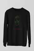 Mr. Robot Siyah Unisex Sweatshirt
