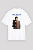 Mr.Bean Beyaz Unisex Tişört