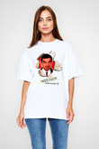 Mr.Bean Beyaz Unisex Tişört