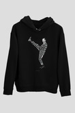 Mr.Bean Siyah Unisex Hoodie